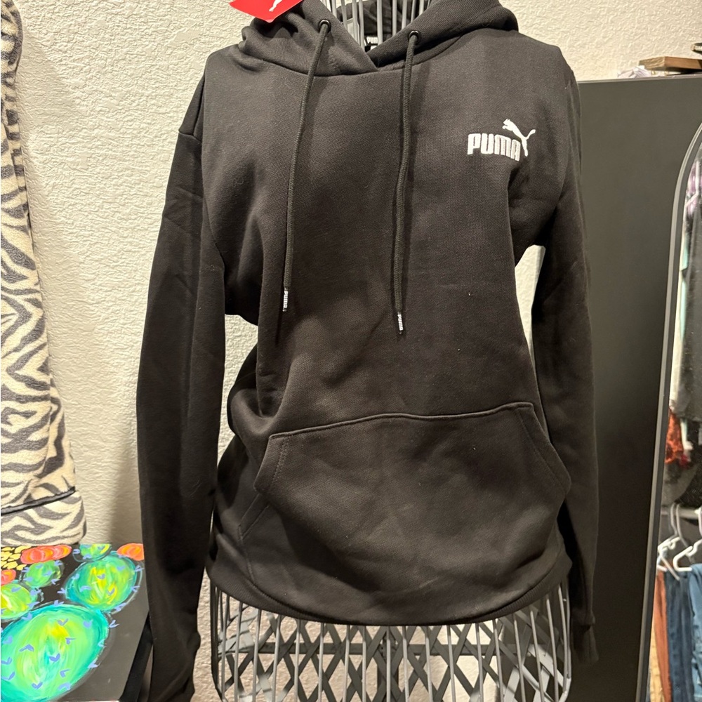 Puma Black Hoodie women’s small